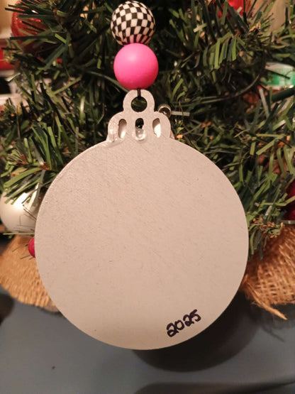 Lil Sis Racing Christmas Ornaments