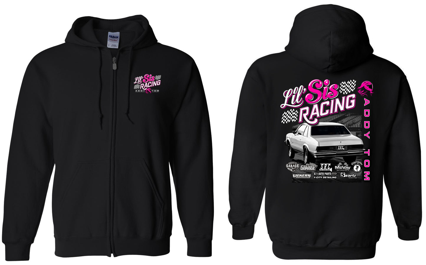 Lil Sis Racing Hoodies