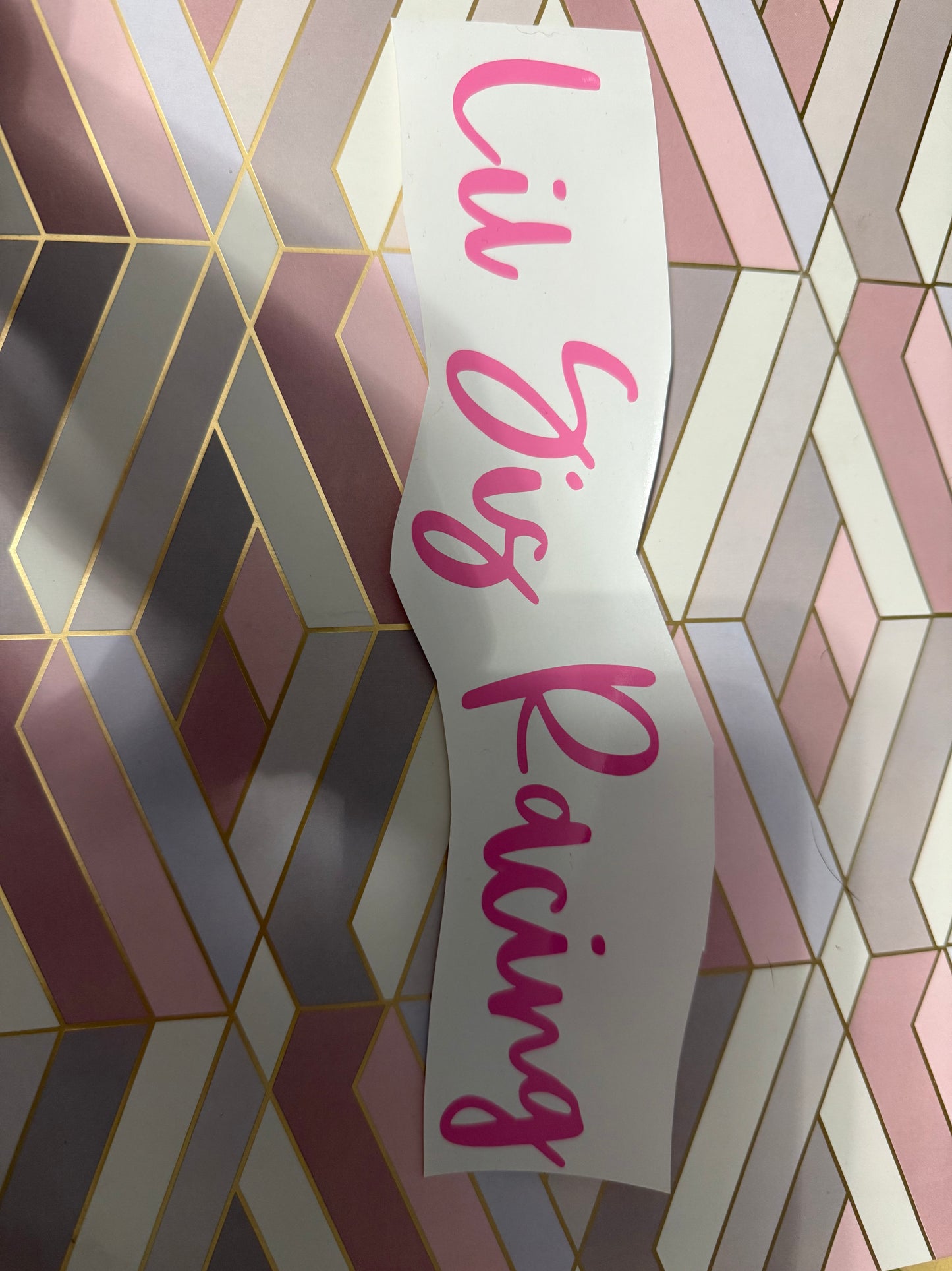 Lil Sis Racing Sticker